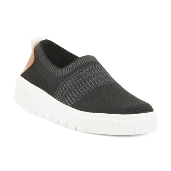 NEW RYKA Vista Slip On Sneakers for women in black 7253j2 - Picture 2 of 5